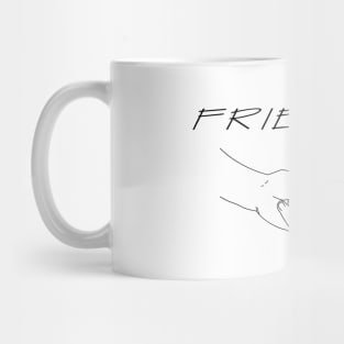 Friends - Black Mug